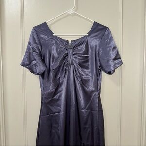 Elegant Purple Maxi Dress